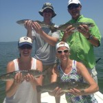 St Joe Bay Family Speckled Trout Pic