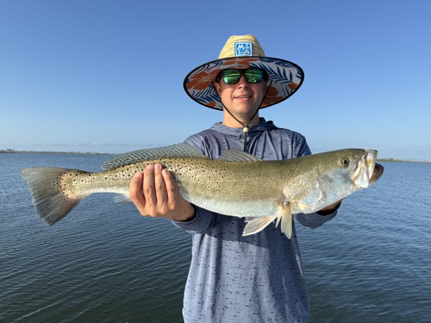 Big trout. Inshore light tackle charters